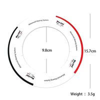 10 sztuk/partia 14Oz standardowy woskowanie maszyna do czyszczenia papieru pierścień A6HB 2